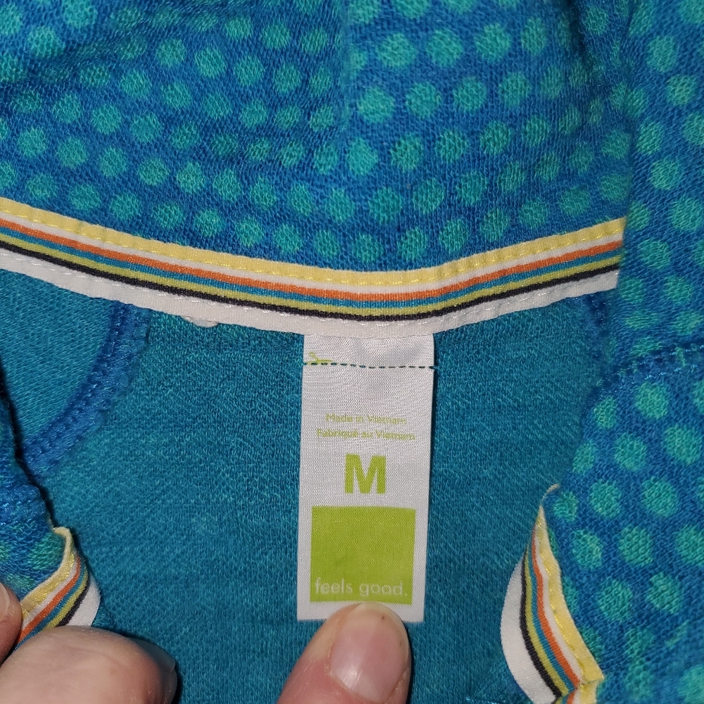 Smartwool Medium Blue Quarter-Zip Pullover - Picture 2 of 5